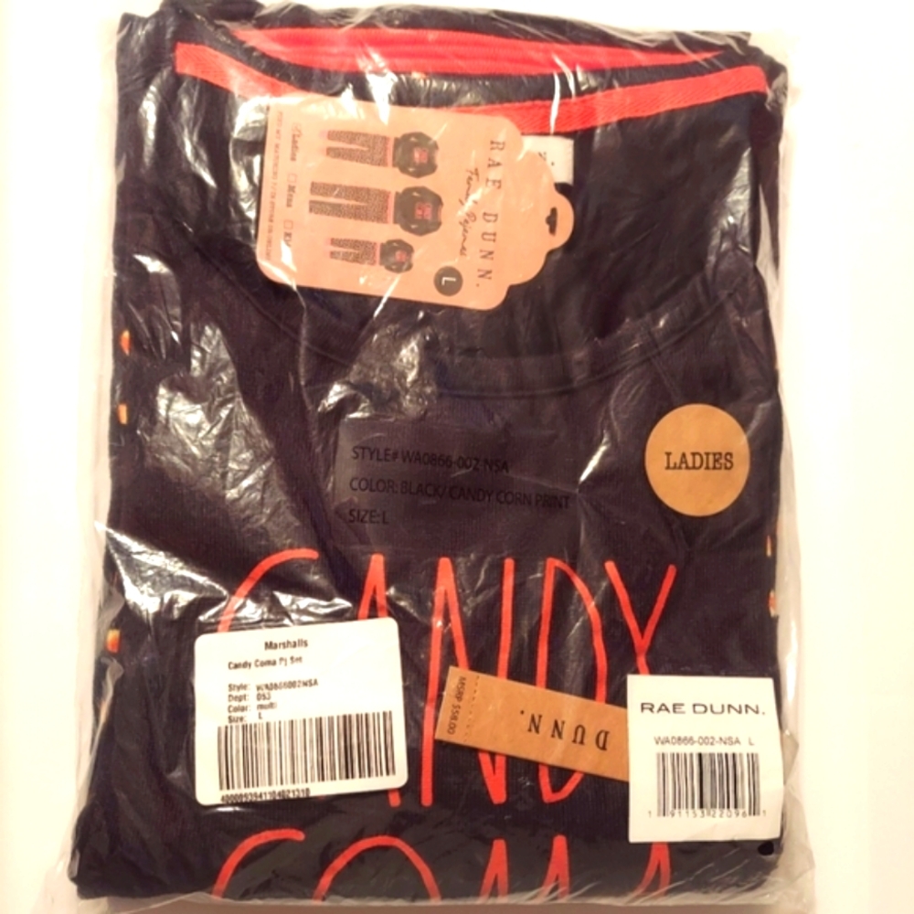 RAE DUNN CANDY COMA LOUNGE PAJAMA JOGGER SET Magenta Small OR Lg BNWT SO RETIRED - Picture 7 of 12